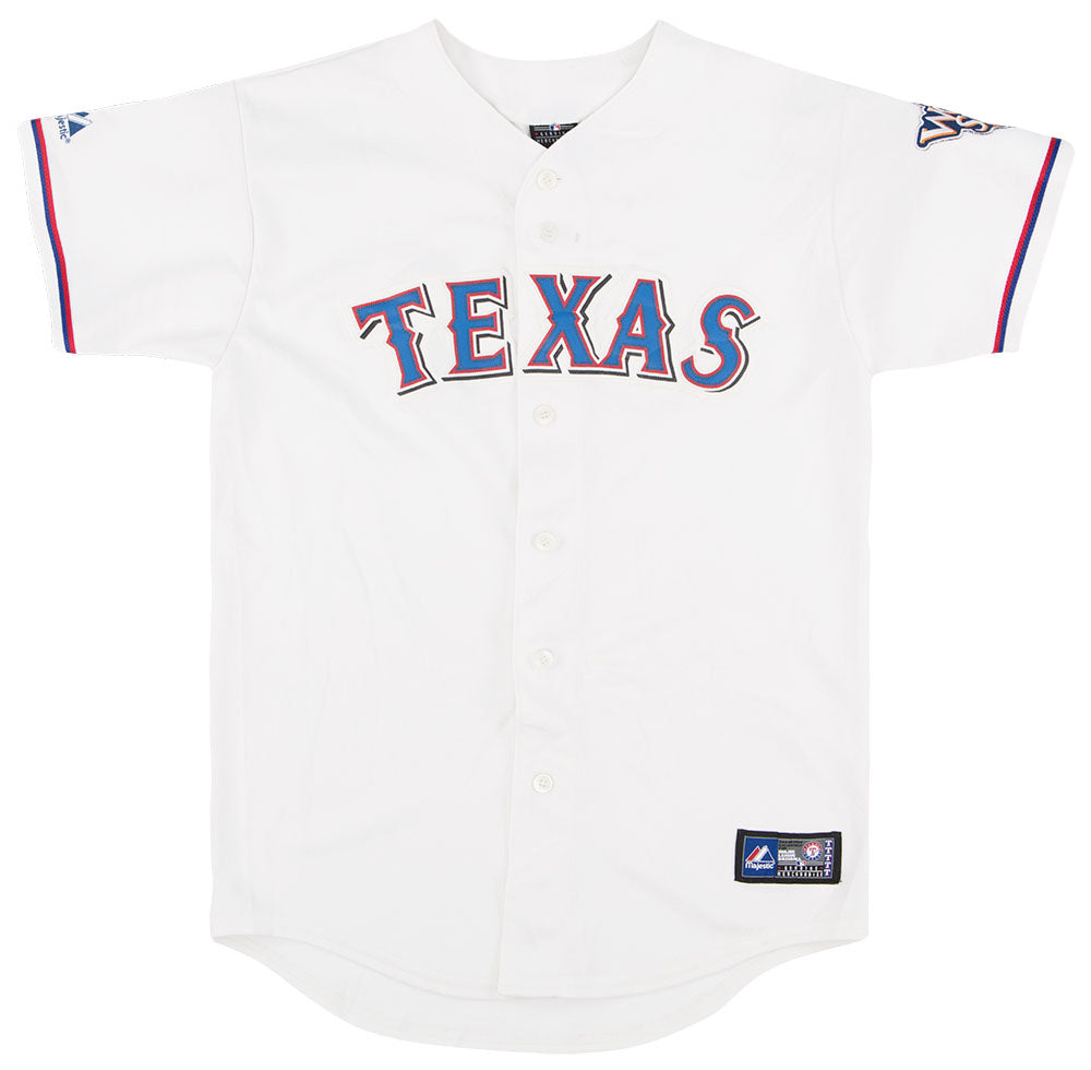 00's Texas Rangers Ambassador Authentic Majestic MLB Jersey Size 48 XL –  Rare VNTG
