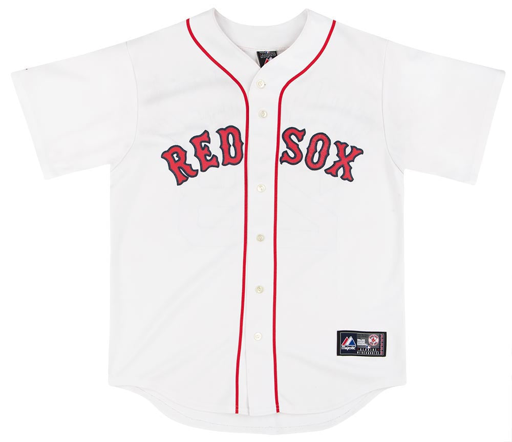 Majestic Pull-Over Red Sox Practice Jersey, Size YLG