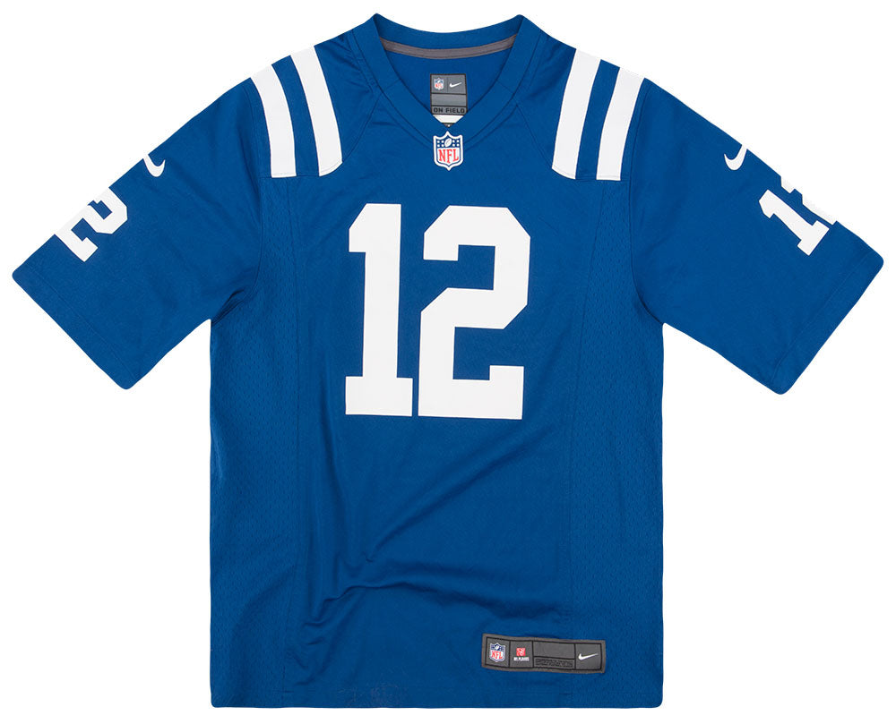 2012-16 INDIANAPOLIS COLTS LUCK #12 NIKE GAME JERSEY (HOME) XXL - Classic  American Sports