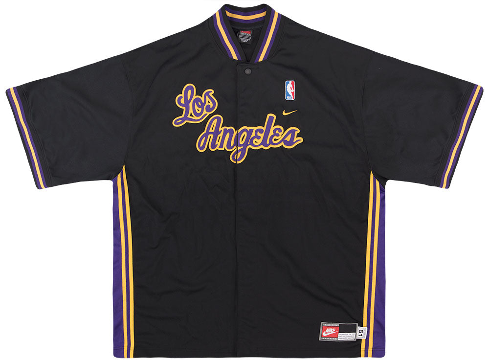 2001-04 AUTHENTIC LA LAKERS NIKE WARM-UP JERSEY L - Classic