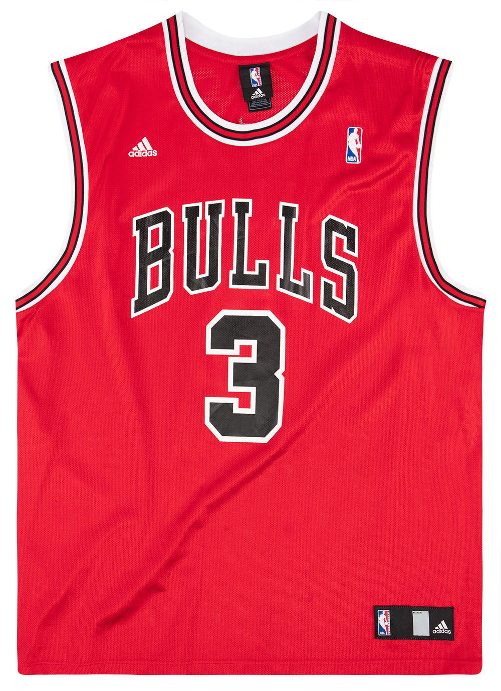 2006-08 CHICAGO BULLS WALLACE #3 ADIDAS JERSEY (AWAY) XL