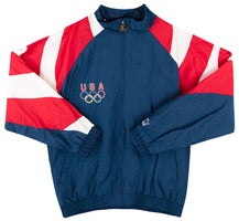 1996 TEAM USA OLYMPIC GAMES STARTER WINDBREAKER XL
