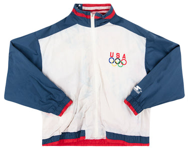 1996 TEAM USA OLYMPIC GAMES STARTER WINDBREAKER L