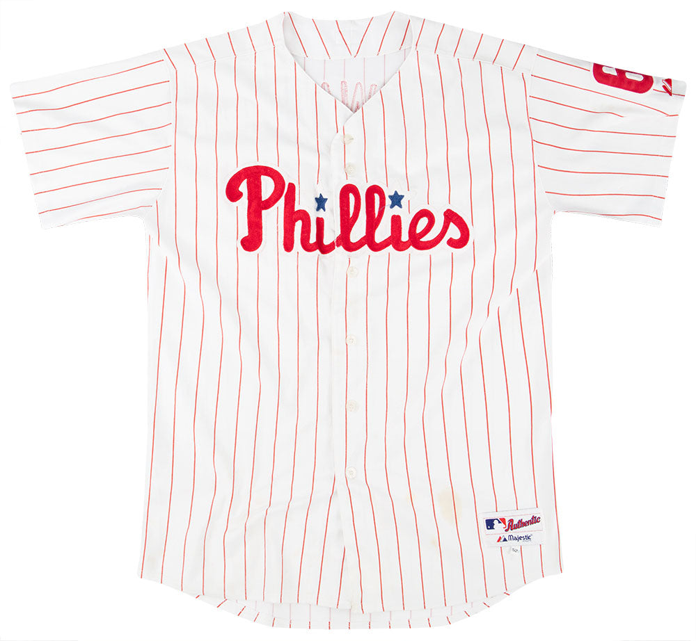 Authentic Majestic 4T Phillies Ryan Howard #6 MLB Players Series Jersey