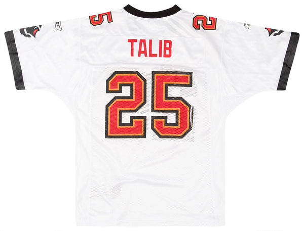 2008 TAMPA BAY BUCCANEERS TALIB #25 REEBOK ON FIELD JERSEY (AWAY) XL -  Classic American Sports