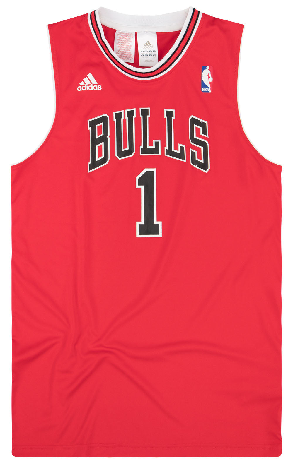 adidas, Shirts, Adidas Nba Chicago Bulls Derrick Rose Tee Shirt