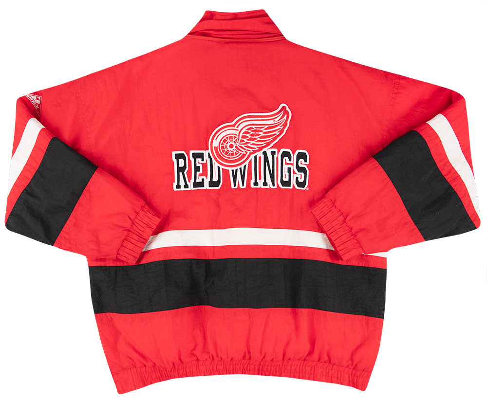 Detroit-Red-Wings Jacket / Vintage NHL Starter Coat / 90s Champion Sports Team Graphic