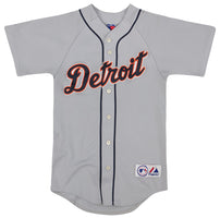 Vintage MLB Detroit Tigers Embroidered Mesh Jersey Outerwear – F