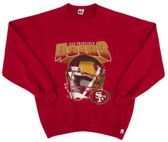 1990's SAN FRANCISCO 49ERS RUSSELL ATHLETIC SWEAT TOP XL