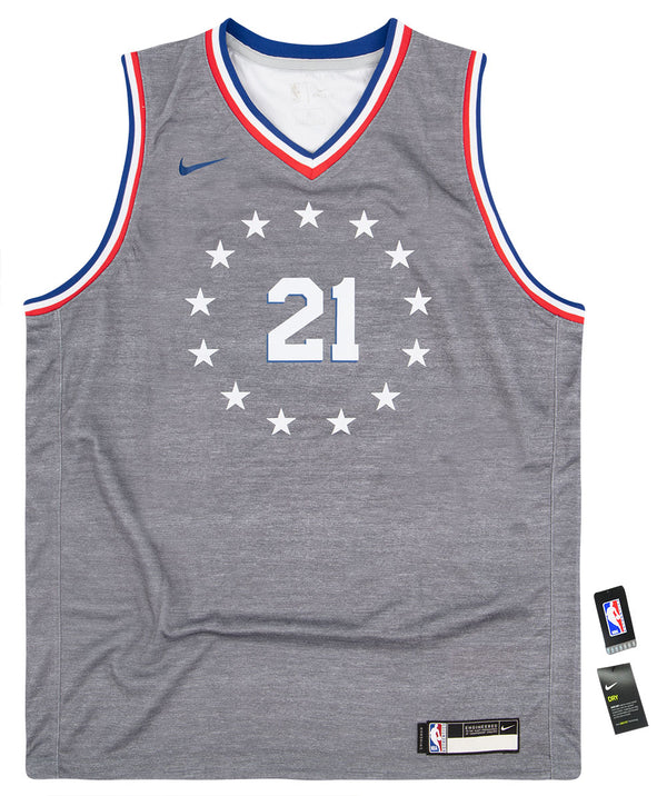 2022-23 Philadelphia 76ers Embiid #21 Nike Swingman Alternate