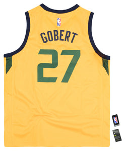 2017-19 UTAH JAZZ GOBERT #27 NIKE SWINGMAN JERSEY (ALTERNATE) Y - W/TAGS