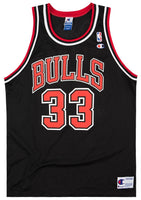 Authentic Champion Pro Jersey Scottie Pippen Chicago Bulls Sewn Numbers W  Auto