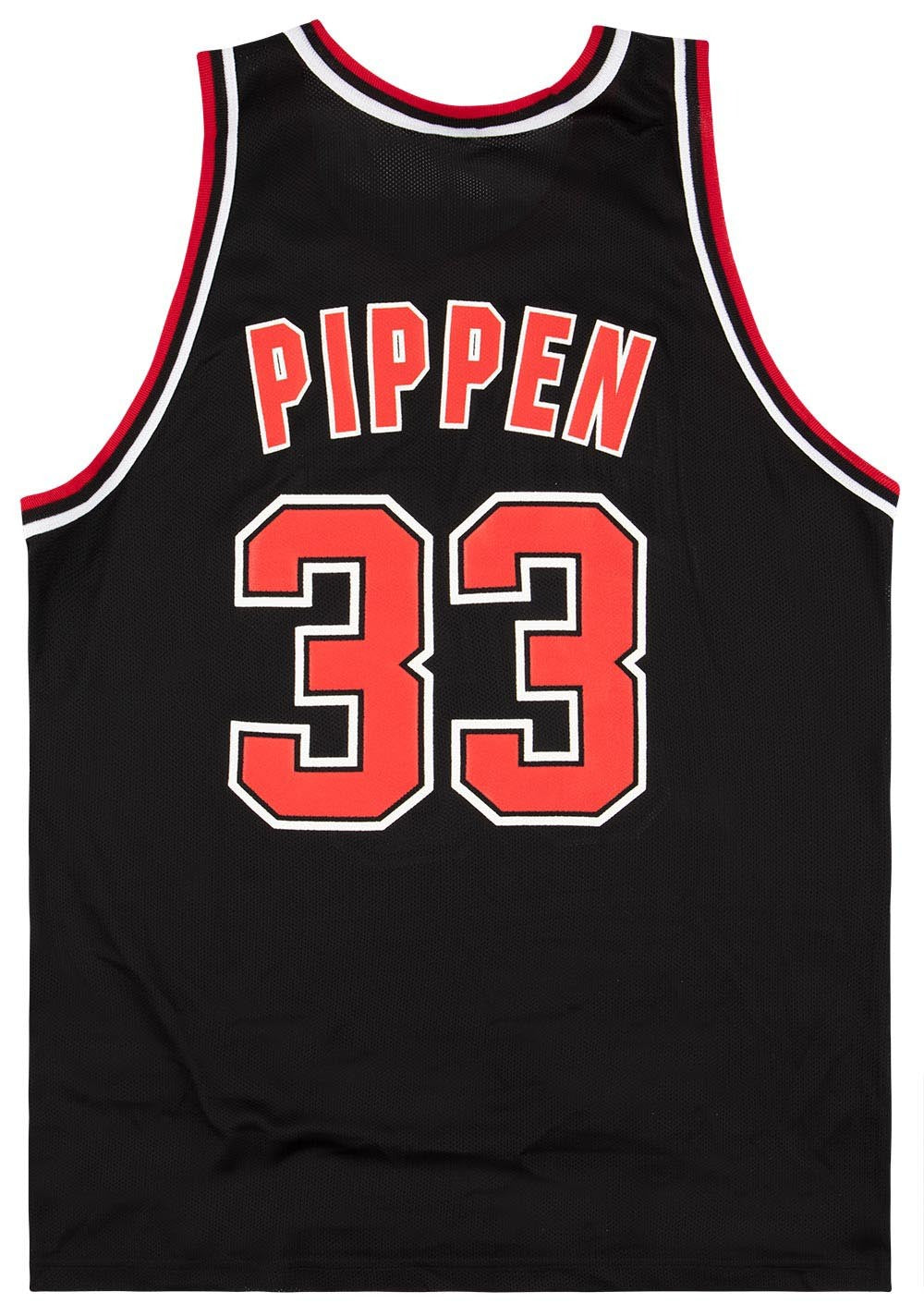 Chicago Bulls Basketball Champion Authentic bilateral Jersey #33 Pippen  size 44