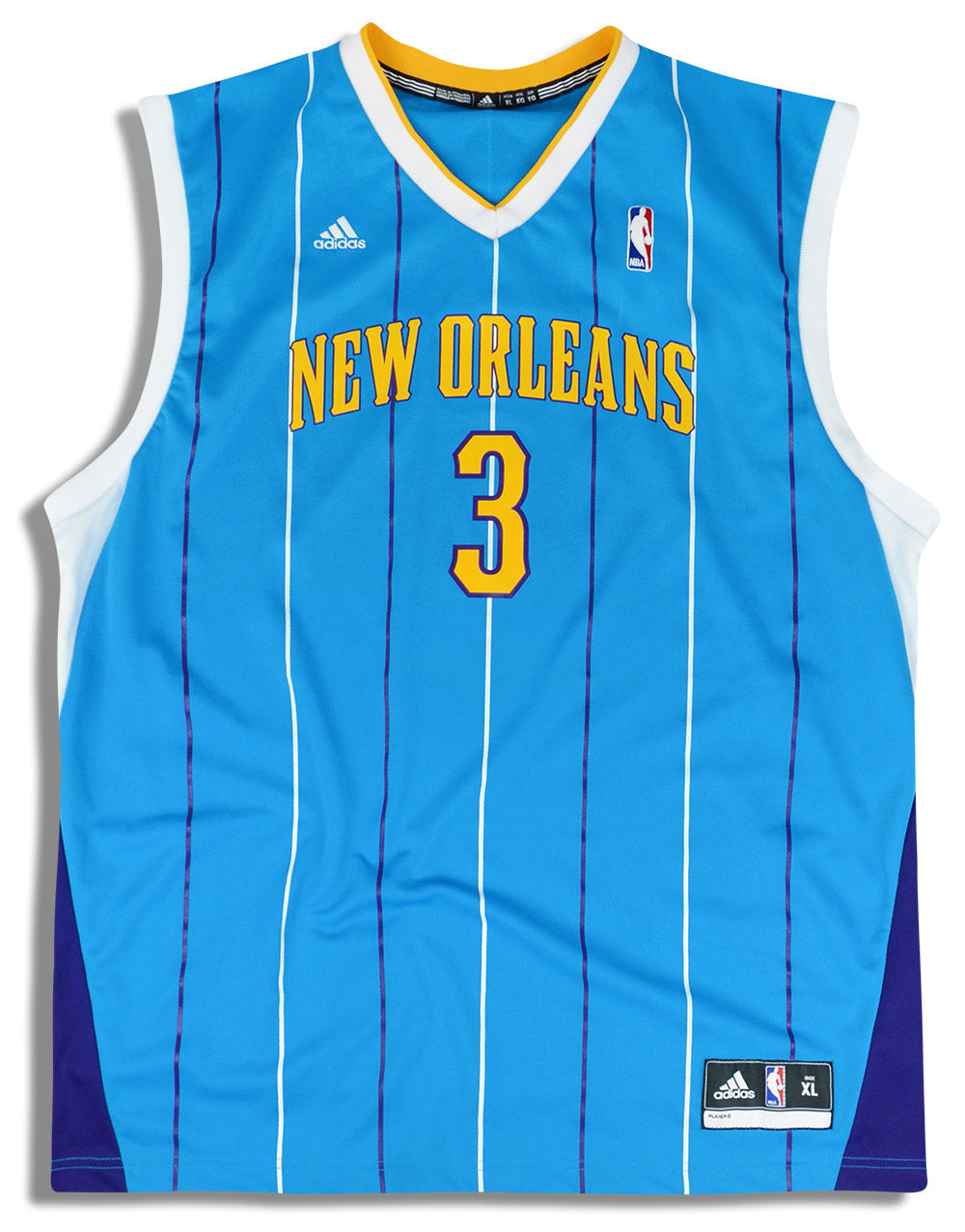 2010-11 NEW ORLEANS PELICANS PAUL #3 ADIDAS JERSEY (AWAY) XL - Classic  American Sports