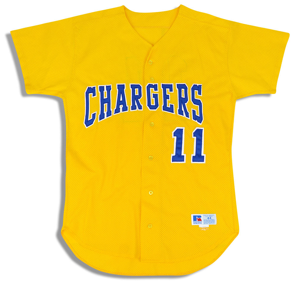 1990's OXFORD CHARGERS #11 RUSSELL ATHLETIC JERSEY (HOME) L