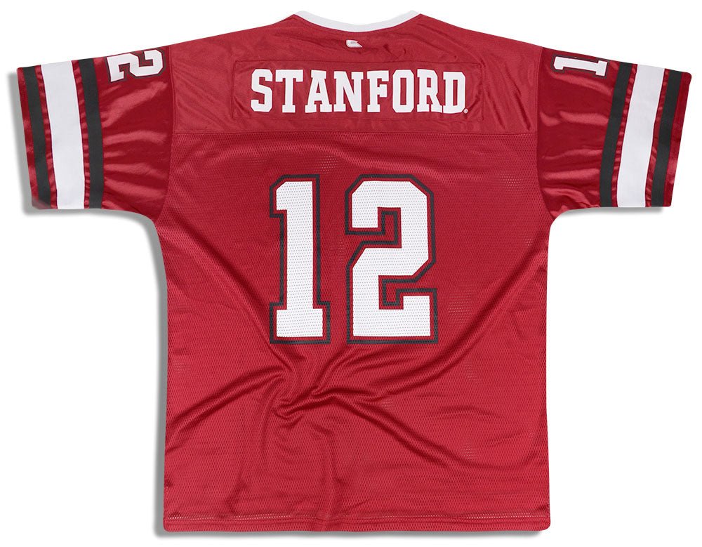 2000's STANFORD CARDINAL #12 COLOSSEUM JERSEY (HOME) XL