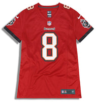 2013 TAMPA BAY BUCCANEERS GLENNON #8 NIKE GAME JERSEY (HOME) WOMENS (L)