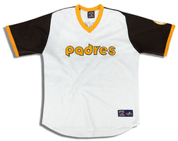 Vintage San Diego Padres 2000 Majestic MLB Authentic Baseball Logo Tee Sz Large
