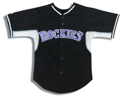 NEW Japan made Rawlings Asics Baseball Throwback Jersey Colorado Rockies  Color