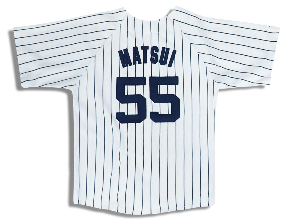 2005-08 NEW YORK YANKEES MATSUI #55 MAJESTIC JERSEY (HOME) Y - Classic  American Sports