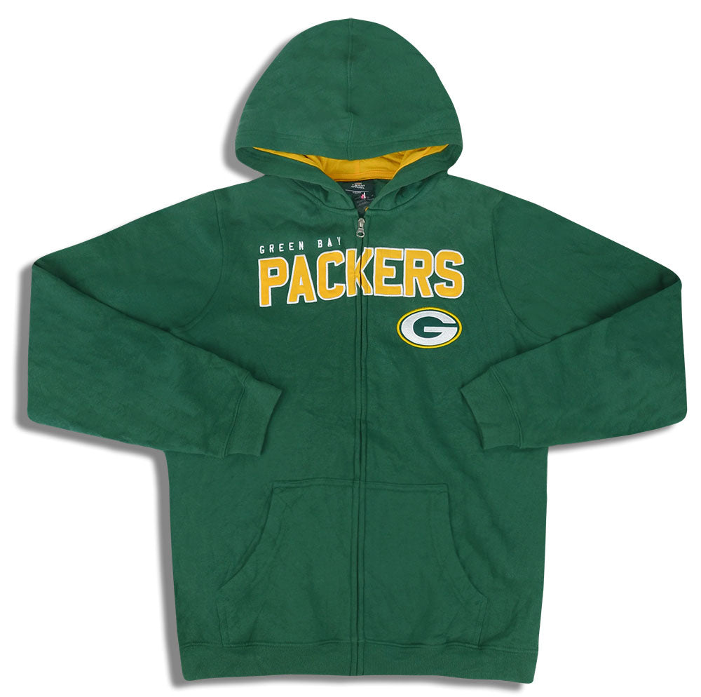2010's GREEN BAY PACKERS NFL HOODED SWEAT TOP Y