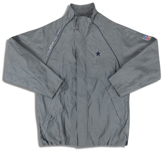 2002-04 DALLAS COWBOYS REEBOK ON FIELD RAIN JACKET M