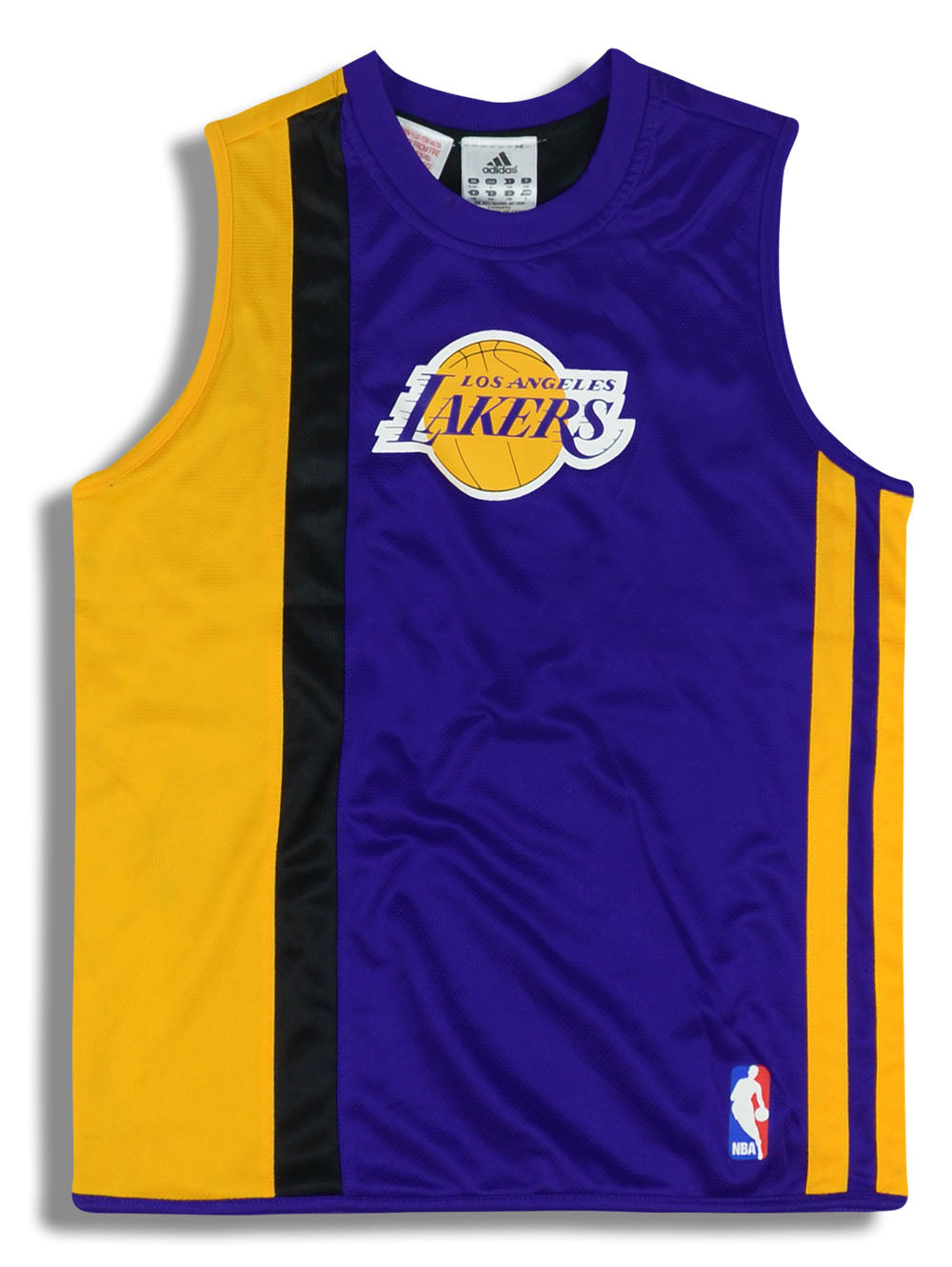 2000's LA LAKERS ADIDAS REVERSIBLE TRAINING JERSEY Y - Classic