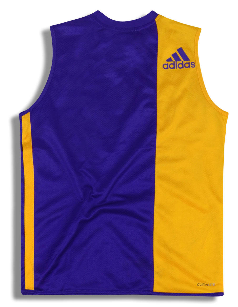 2000's LA LAKERS ADIDAS REVERSIBLE TRAINING JERSEY Y - Classic American  Sports