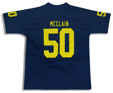 2014 MICHIGAN WOLVERINES McCLAIN #50 ADIDAS JERSEY (HOME) XXL