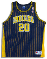 1997-99 INDIANA PACERS HOIBERG #20 CHAMPION JERSEY (AWAY) XL