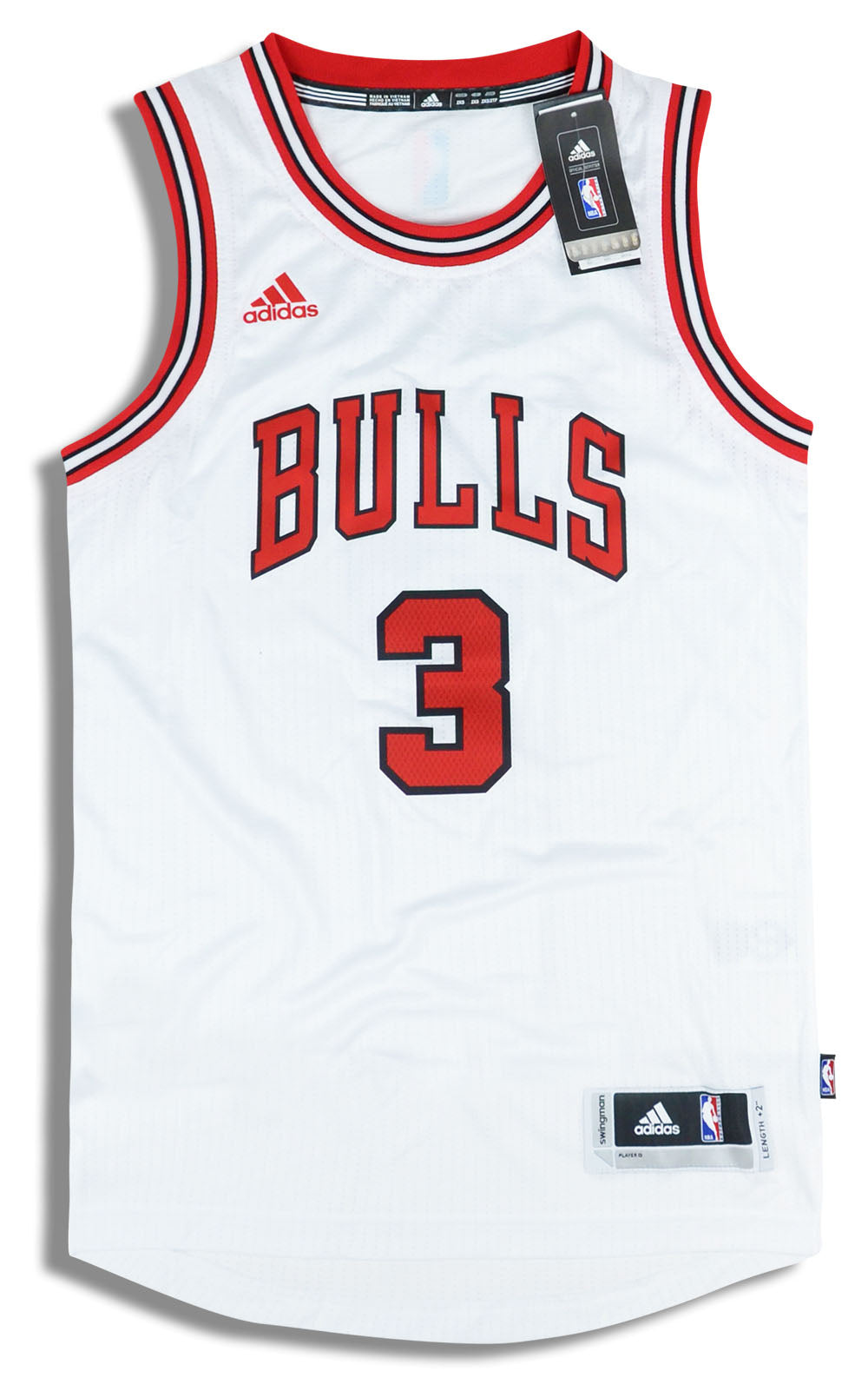 Nba Basketball Dwyane Wade L New Chicago Bulls Jersey adidas Swingman