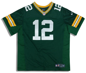 2012-16 GREEN BAY PACKERS RODGERS #12 AUTHENTIC NIKE JERSEY (HOME) 3XL