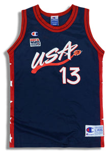 1999 USA DUNCAN #13 CHAMPION JERSEY (AWAY) Y