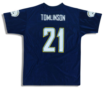 2008-09 SAN DIEGO CHARGERS TOMLINSON #21 NFL REPLICA JERSEY (HOME) Y