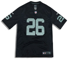 2018 OAKLAND RAIDERS RICHARDSON #26 NIKE GAME JERSEY (HOME) L - *AS NEW*