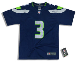 2018-19 SEATTLE SEAHAWKS WILSON #3 NIKE GAME JERSEY (HOME) Y - W/TAGS