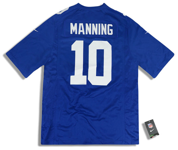 2018-19 NEW YORK GIANTS MANNING #10 NIKE GAME JERSEY (AWAY) Y - W/TAGS -  Classic American Sports