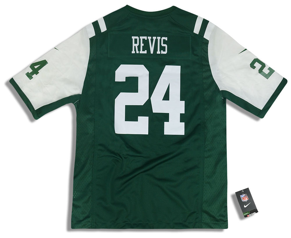 2016 NEW YORK JETS REVIS #24 NIKE GAME JERSEY (HOME) L - W/TAGS