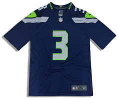 2018-19 SEATTLE SEAHAWKS WILSON #3 NIKE GAME JERSEY (HOME) M - *AS NEW*