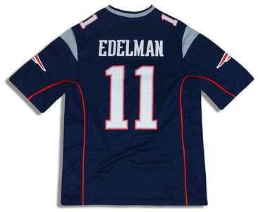 2018-19 NEW ENGLAND PATRIOTS EDELMAN #11 NIKE GAME JERSEY (HOME) M - *AS NEW*