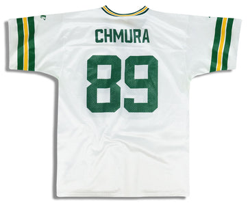 1997-99 GREEN BAY PACKERS CHMURA #89 LOGO ATHLETIC JERSEY (AWAY) Y