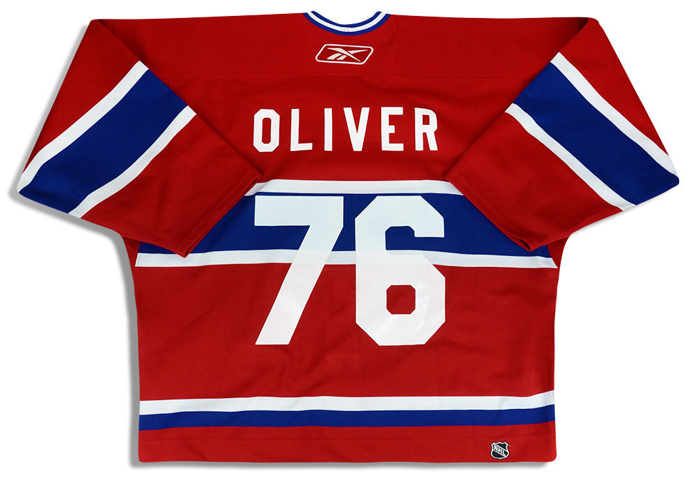 2006-07 MONTREAL CANADIENS OLIVER #76 AUTHENTIC REEBOK JERSEY (HOME) 3XL