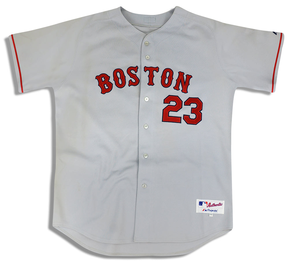 2005-08 BOSTON RED SOX HARRY #23 AUTHENTIC MAJESTIC JERSEY (AWAY) XXL -  Classic American Sports