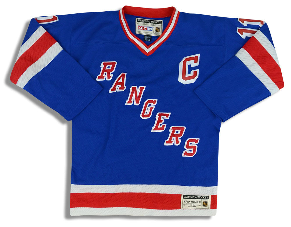 CCM  MARK MESSIER Edmonton Oilers 1990 Vintage NHL Hockey Jersey