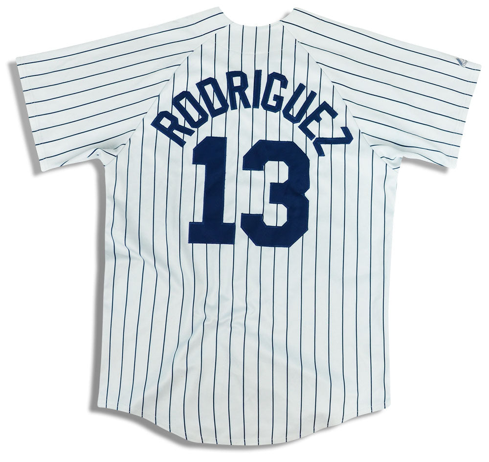 2004-08 NEW YORK YANKEES RODRIGUEZ #13 MAJESTIC JERSEY (HOME) XL - Classic  American Sports