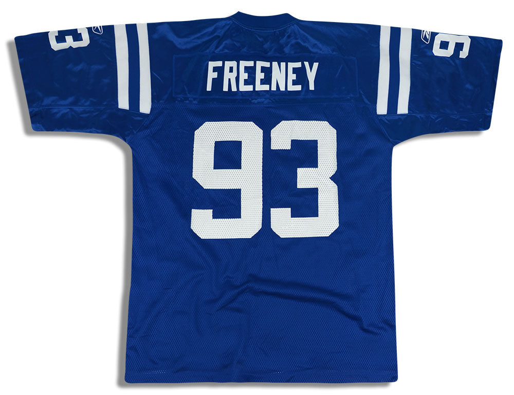 2007 INDIANAPOLIS COLTS FREENEY #93 REEBOK ON FIELD JERSEY (HOME) M
