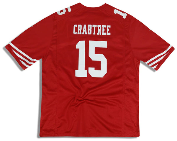 San Francisco 49ers Michael Crabtree #15 NFL Football Jersey