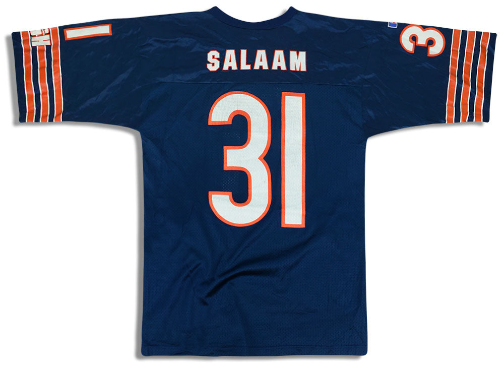 1995-96 CHICAGO BEARS SALAAM #31 RUSSELL ATHLETIC JERSEY (HOME) L - Classic  American Sports