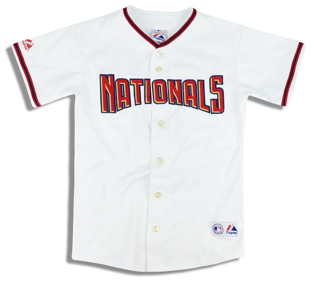 2005-10 WASHINGTON NATIONALS ZIMMERMAN #11 MAJESTIC JERSEY (HOME) Y -  Classic American Sports