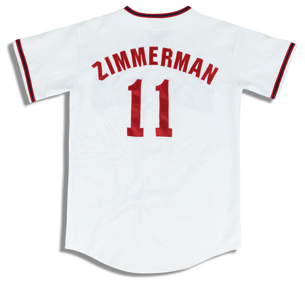 2005-10 WASHINGTON NATIONALS ZIMMERMAN #11 MAJESTIC JERSEY (HOME
